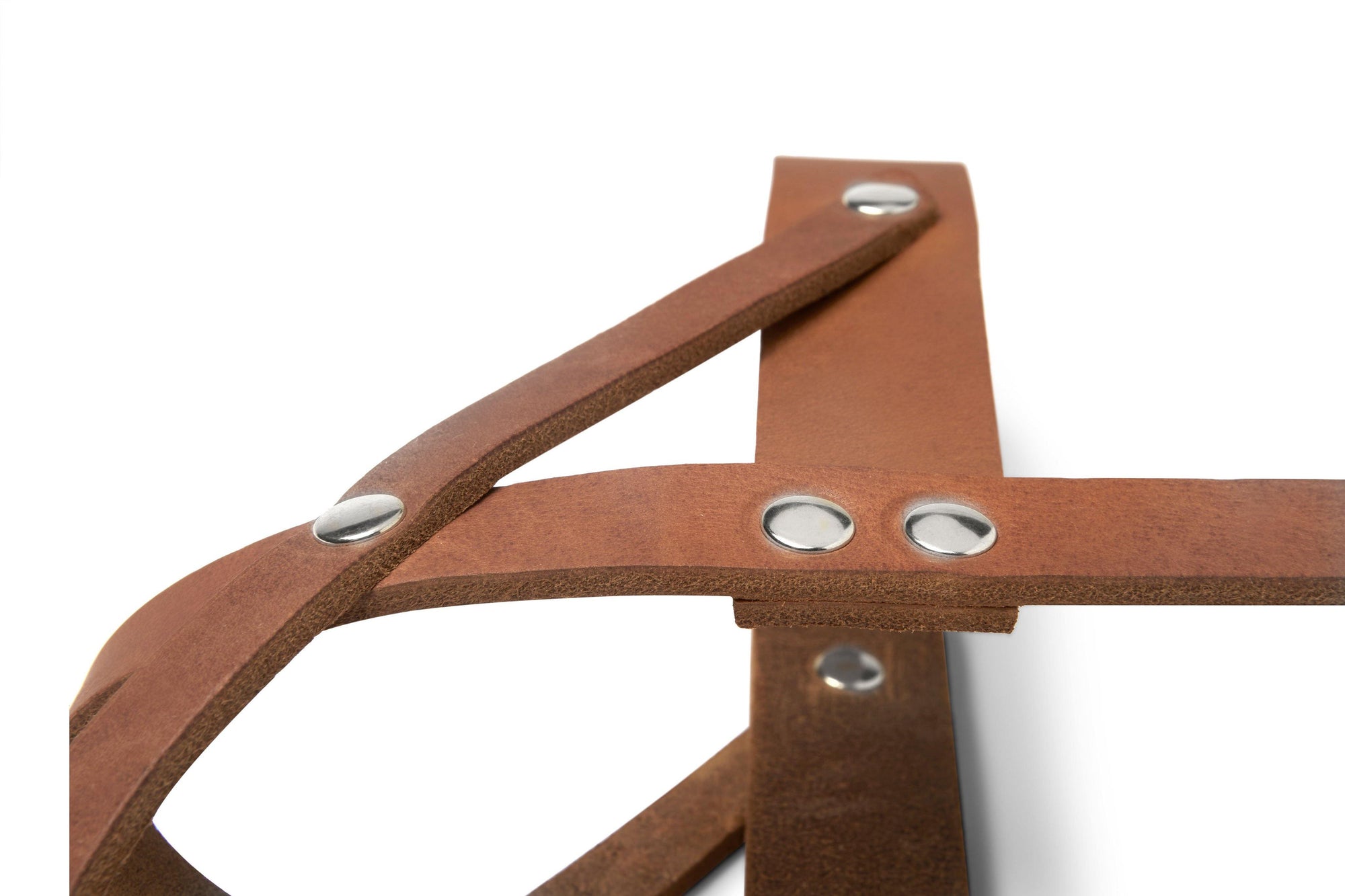 Butter Leather Dog Harness - Sahara Cognac - Molly and Stitch GmbH