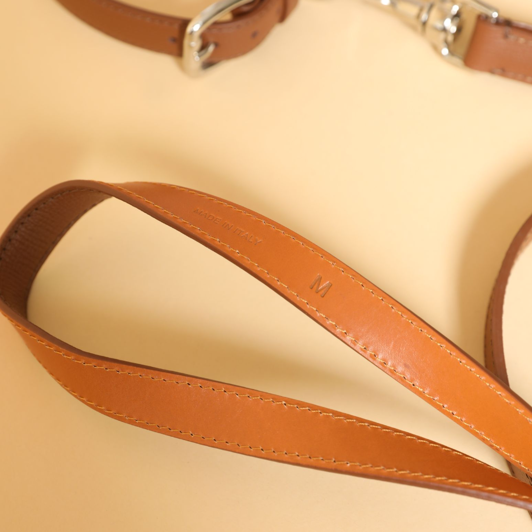 Tuscan City Leash - Chestnut